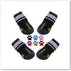 Waterproof Dog Shoes With Best Reflective Straps