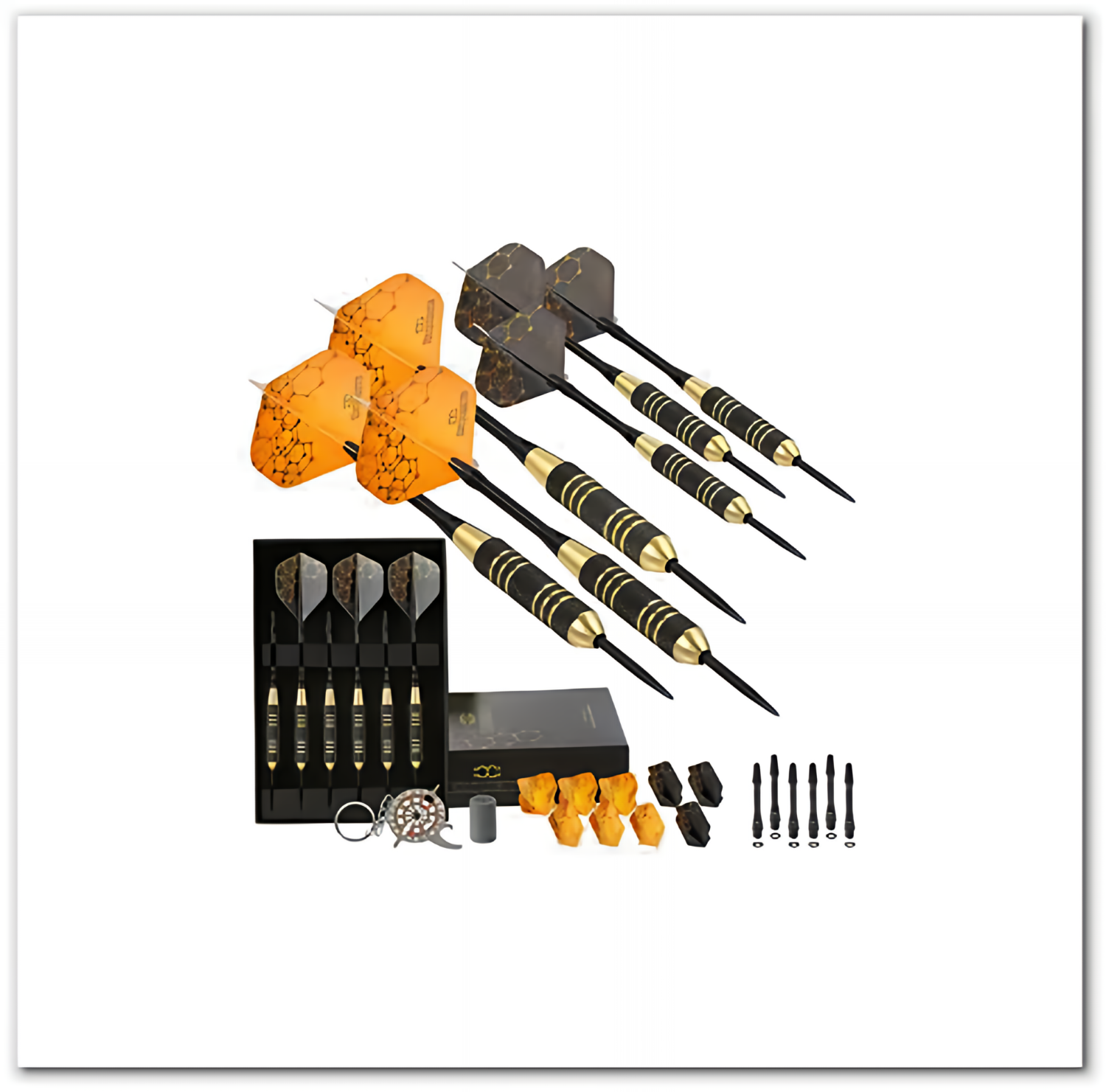 Exquisite Professional Steel Tip Darts Set