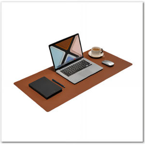 Large Leather Mouse Pad, Waterproof Protector