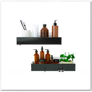 Wall Mounted Stainless Steel Shower Basket Shelf