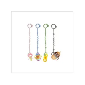 Toy Straps for Baby,RTMOK 4pcs Silicone Setpacifier Clip