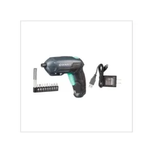 Denali by SKIL 4V Cordless Pivoting Screwdriver with10-Piece Bit Set