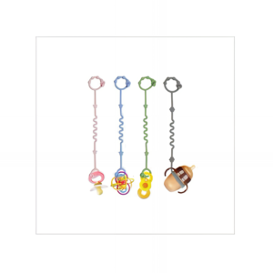 Toy Straps for Baby,RTMOK 4pcs Silicone Setpacifier Clip